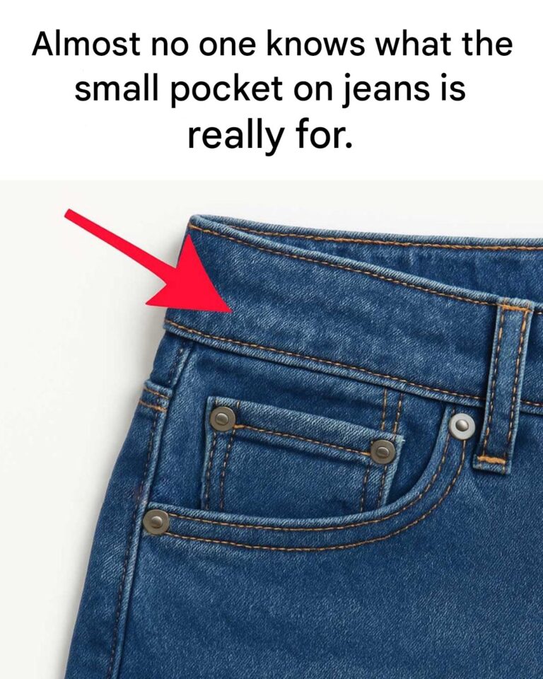 Most people don’t know what the small pocket on jeans is for