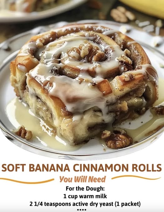  Banana Bread Cinnamon Rolls