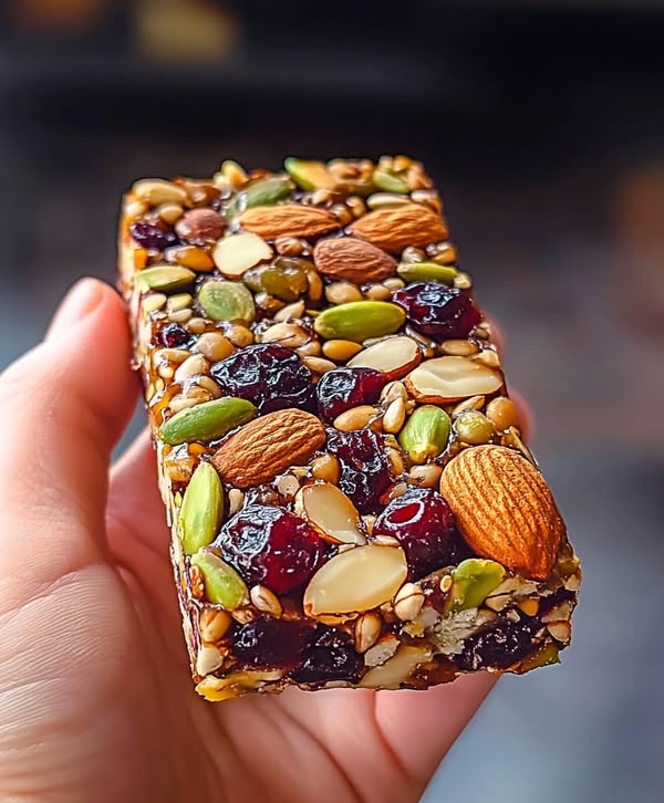 Fuel your day with these delicious homemade Energy Bars! Perfect for a quick snack on the go! 