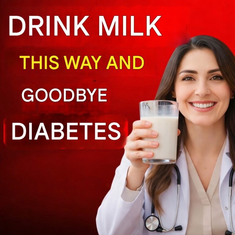 How you should drink milk to regulate your blood sugar and prevent diabetes. 