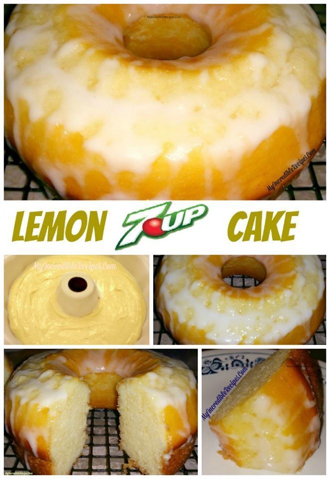 Easy Lemon 7UP Cake 