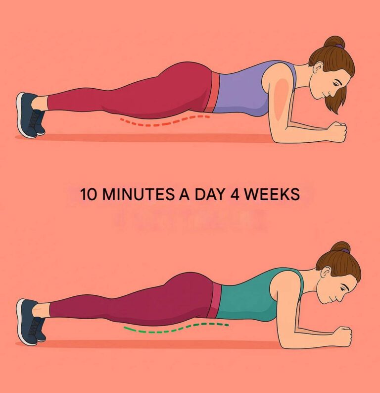This 10-minute plank workout is the ultimate way to tone your abs in 4 weeks: 1,000 times more effective and powerful than traditional ab exercises