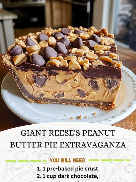 Giant Reese’s Peanut Butter Pie Extravaganza