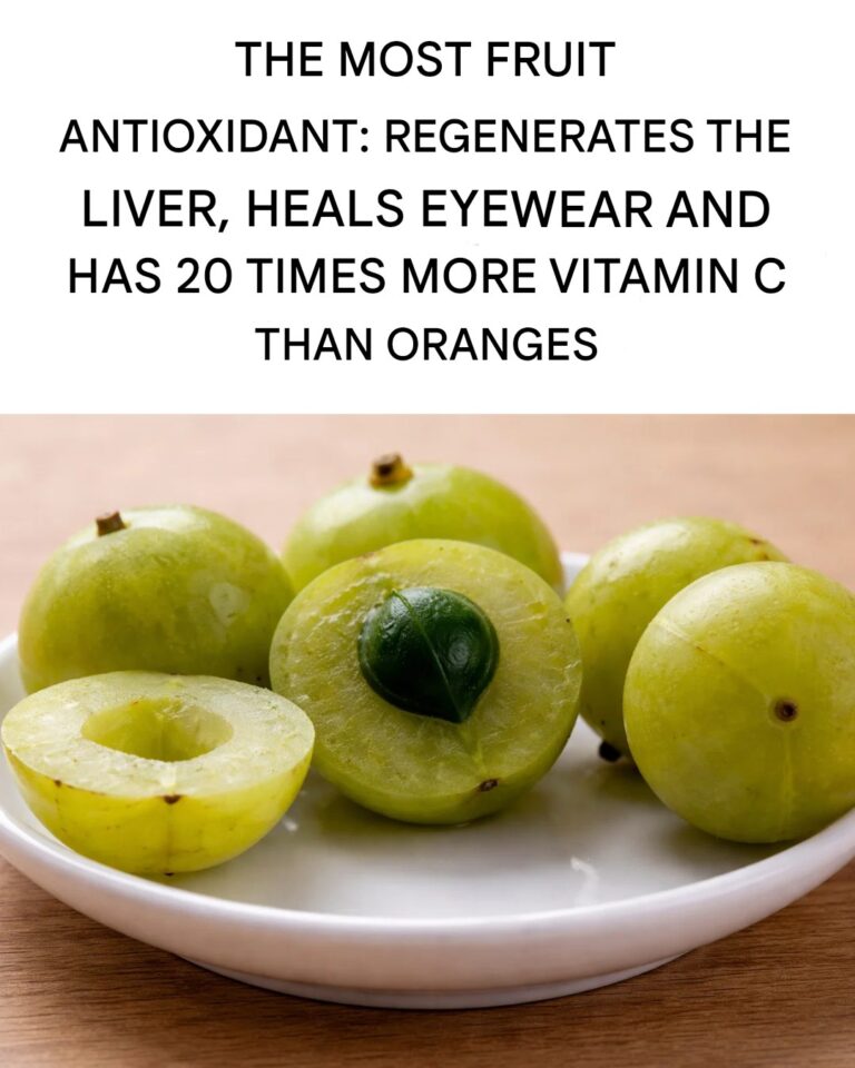 The fruit with the highest antioxidant content: you can find it in health food stores; it regenerates the liver and improves eyesight. Here’s how to eat it: