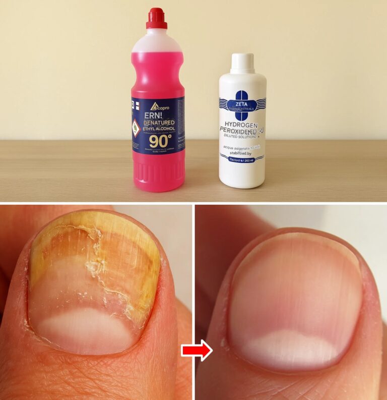 The most effective DIY method for treating nail fungus: 